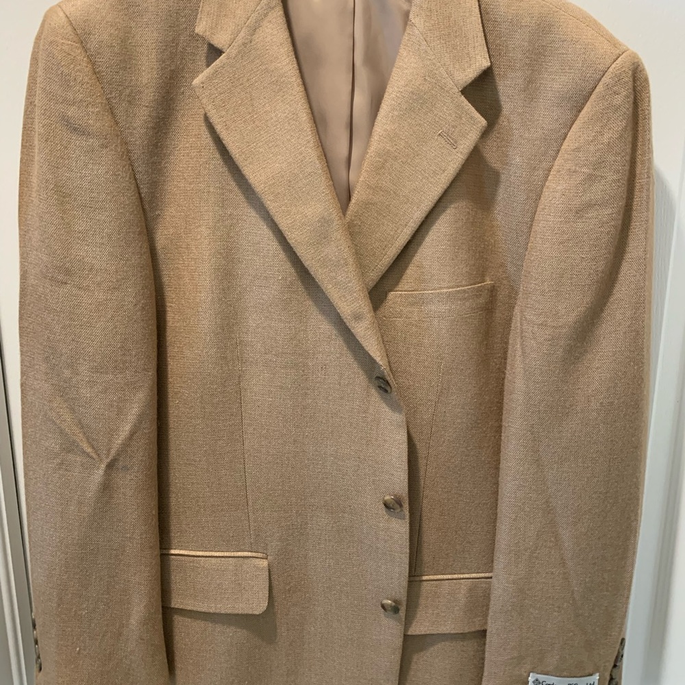 100% Silk Single Breasted Sport Coat by Cordovan & Grey, LTD